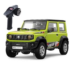 RC 짚차 원격제어 자동차 장난감 짚 SUV 원격 조종 무선 RC카, 원격 제어 배터리, 화이트, 1개