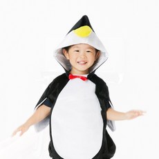 어린이 펭귄 의상 옷 할로윈 생일 파티 사진촬영 귀여운 변신