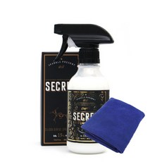 스팽글 시크릿 300ml Sio2 유리막코팅 고농축 물왁스 (막타월 포함/14시 이전 주문 당일발송), 1개