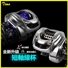 米歇爾極狐精英 水滴輪 五代卸力 遠投漁線 小烏龜捲線器 超遠投水滴輪 雙線杯路亞輪 路亞水滴輪 遠投防炸線, 1個, ro微物杯(半陶瓷軸承)7速比,左手型