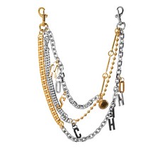 모스키노 펜던트 장식 체인 링크