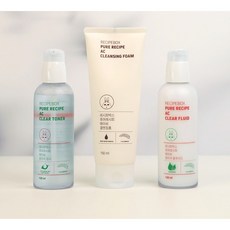 韓國 Recipe Box 韓兔控油清爽三件組(兒童保養品/天然茶樹/兒童禮盒/美妝禮盒/抗痘組合), 1個