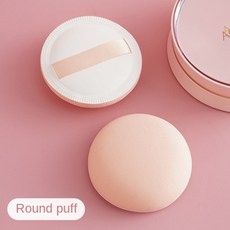 때밀이스펀지 집에서 얼굴 때 밀기 마시멜로 에어 쿠션 파우더 퍼프 건식 및 습식 이중, 회보, 1개