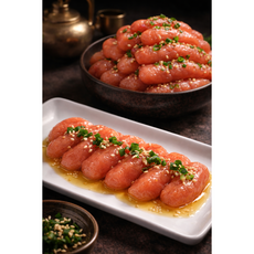 (마른총각) 강원도 속초가공 무색소 특 최상급 백명란 명란젓갈, 1개, 1kg