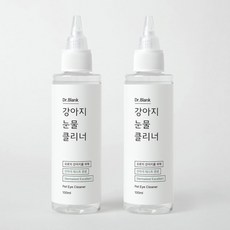 닥터블랭크 저자극 강아지 눈물 클리너, 100ml, 2개