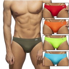 ADDICTED 基本款競速型三角泳褲 簡單純色 AD性感泳褲 ADS097