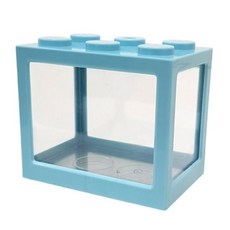 소동물용품 수족관 6구 블럭 어항(블루) 햄스터은신처 햄스터용품 햄스터집 햄스터케이지, 없음
