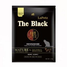 黑酵母無穀保健糧 熟齡貓 泌尿保健，無穀貓飼料，呵護泌尿系統，增強免疫力, 鴨肉, 400g, 1個