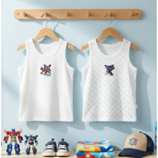 헬로카봇 남아용 2매세트 런닝