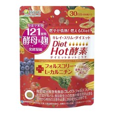 Ishokudogen 121種酵母與麴發酵濃縮熱酵素, 1個, 60錠