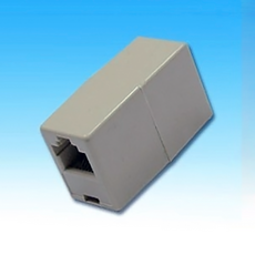 電話延長母座 對接頭 6P4C, 1個, P/D2156 6P4C