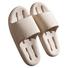 더자카 플로우핏 물빠짐 욕실화, 아이보리, 1개