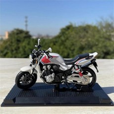 11460861 다이캐스트 모형 모델 수집품 바이크 컬렉터 레이싱 시뮬레이션 선물 1 24에 적합한 혼다 CB1300에 슈퍼포 2011 합금제 메탈, 화이트