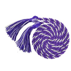 그라데이션몰 졸업 명예 코드 68인치 빨간색, Purple/White, 1개