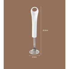 丹丹悅生活 日系廚房壓泥器 304不鏽鋼輾壓器 副食品處理 按壓器 搗尼器, 1個, 廚房壓泥器