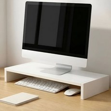 위너스호 컴퓨터 모니터 받침대 거치대, 화이트