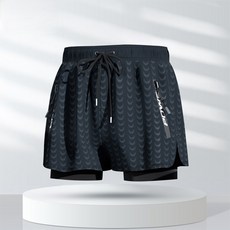 成人泳褲男士平角五分款泳衣套裝防尷尬新款專業沙灘成人游泳裝備