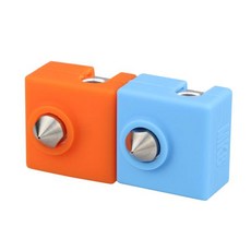 Creality CR-1010SS4S5 Anet A8 MK7/MK8/MK9 Hotend의 히터 블록 용 3D 프린터 MK9 보호 실리콘 양말 커버, 02 Blue, 03 1PCS