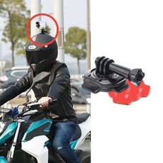 액션캠 360도 회전 헬멧 접착 마운트 고프로 오즈모 호환79m7+8iXJ