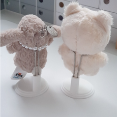 5cm 10cm 아이돌 인형 거치대 돌 스탠드 지지대 진열대 젤리캣, 1개, 단일 1개, 단일