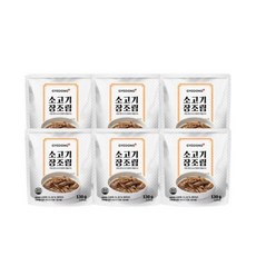 교동 소고기장조림 실온보관 130g 6개