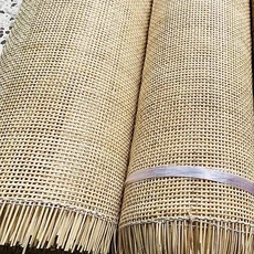 가구 장식용 천연 등나무 할로우 격자 직조 매트 웨빙 롤 재료 캐비닛 수리, [10] Length 1.5 Meters, 03 Original 40CM width, 1개