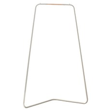 拜爾家居 小角落掛衣架/衣帽架 (MIT台灣製造/贈S鉤), 紳士黑, 優雅白, 芝麻奶