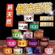 倒流香粒 塔香 檀香熏香 水沉香, 倒流香粒 約40顆裝
