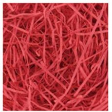 100G 拉菲草紙絲 細厚紙絲 褶皺紙絲 包裝用品 緩衝用品 裝飾紙絲 包裝紙絲 好好逛文具小舖 Pomei, 6-02901細厚紙絲/鞭炮紅/小包, 1個