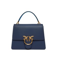 핀코 러브 버드 레더 토트 백