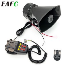 에어혼 화물차 크락션 7-소리 큰 자동차 경고 경보 트럭 확성기 12V 사이렌 경찰 소방관 110DB, [01] 옵션1