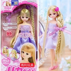 LICCA 莉卡娃娃 LD-12 長髮莉卡娃娃 LA61539, 1個