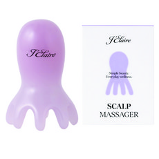 제이끌레르 문어 두피 괄사 마사지기, 라벤더, 1개