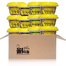 오뚜기 용기죽 4종기획세트 (전복+참치+계란+영양닭죽) 3개씩, 1세트, 285g