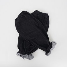 청색 데님 팔토시 작업 암워머