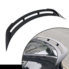 適用於 Tesla Model Y 汽車尾翼, 啞黑, 啞黑, N/A