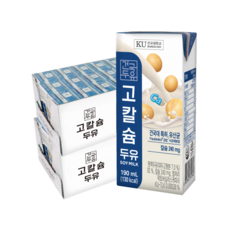 건국 고칼슘 두유 190ml, 48개