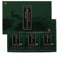진웰스 발효녹용홍삼스틱 12g X30포 국내산 6년근 발효 홍삼액 홍삼 선물포장, 360g, 1개