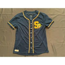 【R3】全新Nicklodoneon海綿寶寶Spongebob棒球球衣 SZ M