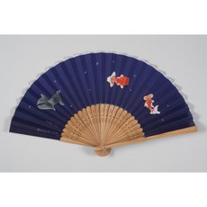 KASHIKO金澤九谷燒日本扇 - 金魚 / 附盒子及外出袋 日本製 竹扇 職人