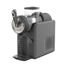 【東日家電】冰沙機 冰淇淋機 雪融機 小型多功能製冰機 商用全自動110V飲料冷飲製冰機, 灰色110V