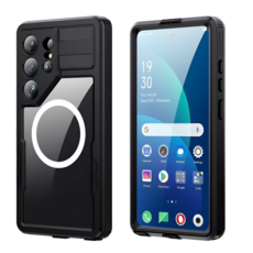 갤럭시S26 울트라 맥세이프 풀커버 방수케이스, 1개, 블랙