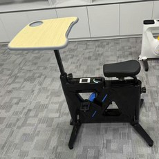 접이식 실내 자전거 홈 테이블 운동기구 유산소 운동기구 무소음 가정용 자전거 편안한 좌식자전거 부모님 건강 관리 실내사이클, 블랙 (테이블포함), 단일 모델