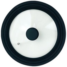 三環矽膠鍋蓋【多種鍋具適用】平底鍋蓋/不沾鍋蓋/露營鍋蓋/炒鍋鍋蓋/玻璃通用鍋蓋, 1個, 22cm