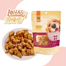 肉嗨吃 LOHAS 低烘原肉手作零食 狗零食 狗凍乾 三毛吉寵, 1個, 汪用, 30g, 鴨肉凍乾