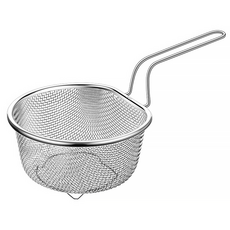 리브문 304 스텐 반원형 손잡이 건지기 채망, 1개