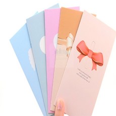 조은두리 축하 카드, 리본 - 블루