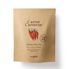 스킨푸드 캐롯 카로틴 카밍 워터 패드 30매 (리필) (당근패드), 30매입, 1개