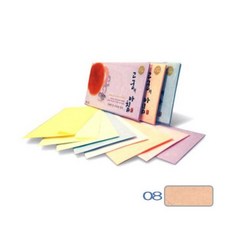고궁의아침(대례지봉투08/85g/살구/5매), 단품