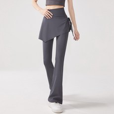 베르슈어 하이웨스트 치마 부츠컷 레깅스